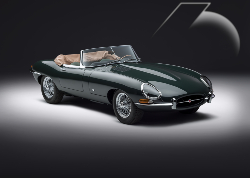 Jaguar Classic E-type 60 Edition Roadster in Drop Everything Green